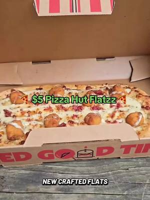 Have you tried Crafted Flatzz? If not, which one are you trying first? 📷: @hip2save $5 pricing available until 5pm only; prices may vary after 5pm. Additional charge for extra toppings and cheese. Product availability, prices & participation vary. Taxes, tip & delivery fees not included.
