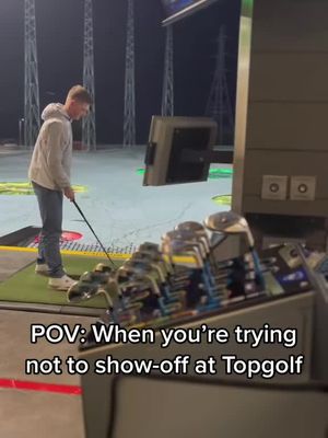 Tag that friend that just cannot help themselves 🥱 #topgolf #topgolfuk 