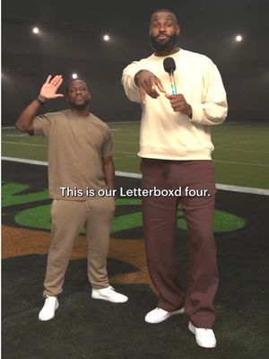 Four Favorites with four-time NBA champion LeBron James and actor/comedian Kevin Hart 🏀    Courtesy of @DraftKings  #letterboxd #fourfavorites #lebronjames #kevinhart #filmtok 