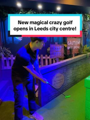 This wizard-themed crazy golf course just opened in Leeds! 🧙‍♂️✨ ‘The Hole in Wand’ brings magical mini-golf to the St. John’s Centre, as players journey on an enchanted adventure across nine holes 🤩⛳  It’s perfect for families, plus there’s a new student ticket launching too - and a bar on-site complete with ‘The Wand and Tankard’ outdoor beer garden (coming soon!) 🙌  The mirror maze is a highlight, and look out for the hole where the entire room is upside down 🙃🤯  There’s a touch of Leeds throughout, and the final hole sees you come face-to-face with a dragon! 🐉 Tickets start at £7.49 with bookings now open!  #leeds #leedscitycentre #thingstodoinleeds #hogwarts #harrypotter 