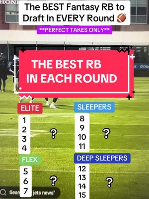 Use THIS as your RB draft guide in fantasy football 🏈 #fantasyfootball #fantasyfootballrankings #fantasyfootballstartsit #fantasyfootballdraft 