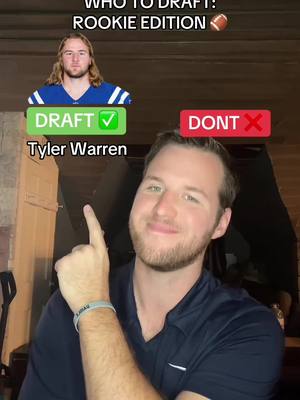 DRAFT AND DONT DRAFT THESE ROOKIES! #FYP #nfl #fantasyfootball 