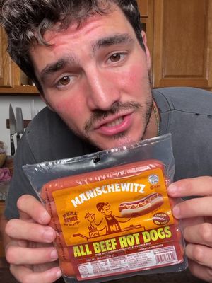 This Labor Day, treat yourself to some @Manischewitzco hot dogs, the best glizzies in the game. Yes, you heard that right, Manischewitz is now serving up some really tasty dogs. They dont need much more than a good bun and spicy mustard but if you’re feeling fancy, schnitzelify them like I did…you won’t regret. I love you ❤️ #hotdog #manischewitz #laborday #schnitzel #sillyjake   