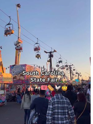 Who else is counting down the days for the @South Carolina State Fair?! 🤩🎡🎪 Happening Oct. 8-19, 2025 with ticket sales starting Sept. 9th 🤠 FOLLOW me for more gems in the Carolinas 💎 #southcarolina #statefair #scstatefair #fall #803 