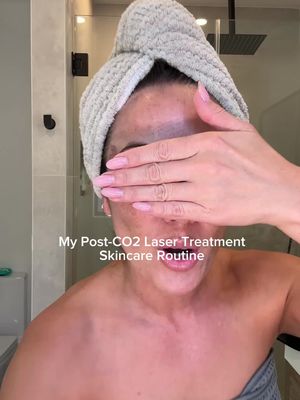 My skincare routine after a CO2 Laser Resurfacing and Fraxel Treatment! 