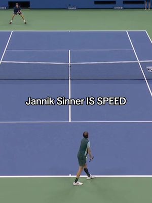 He can literally get to everything #janniksinner #USOpen #tennis 