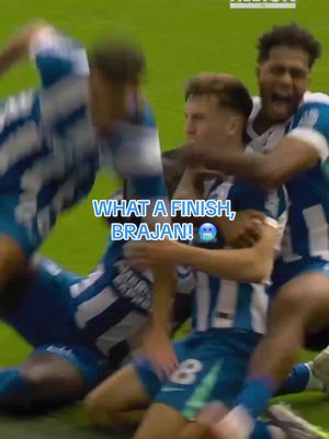 Ice cold finishing from #BrajanGruda against #ManCity! 🥶 #PremierLeague