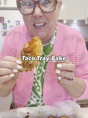 Taco Tray Bake = the easiest way to get crispy, cheesy tacos with NO mess 🌮🔥 All my recipes are on my website - Easy Recipe Gang.🍴 These baked tacos are so good, you’ll wonder why you ever made them any other way. 🙌 Just load, fold, bake — then flip, top, and bake again. 💥 Crunchy, cheesy, juicy perfection in every bite! Perfect for busy nights, big families, or your next taco party. Once you try this tray bake method, you won’t go back. 🔄 Save this idea and tag your taco partner in crime 🌮💖 #TacoTrayBake #EasyDinnerHack #CrispyTacos #SheetPanMagic #BakedTacos #QuickDinnerIdeas #BeefRecipes #MexicanVibes #CheesyTacos #FoodTok #DinnerTok #StephCooksStuff #EasyRecipe