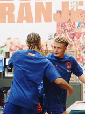 New & familiar faces arrived for World Cup Qualifiers! 👋🇳🇱 #NothingLikeOranje 