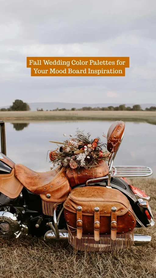 Looking for fall wedding color palettes? 🍁 Here are the shades that bring warmth, seasonal charm, and an earthy touch to your big day. #autumnwedding #weddinginspo #weddinginspiration #weddingtok #fallwedding 