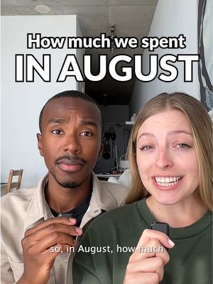 Who spent more money in August? 👀  #HowMuchISpent #HowMuchISpentThisMonth #WhatISpendInAMonth #HowMuchISpentInAugust #AugustWhatISpent 