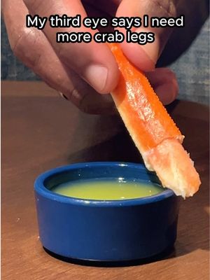 This is your reminder to slow down, breathe deep … and dip with intention 🧘🦀✨ #crablegs #chakra #buttery #therapy 
