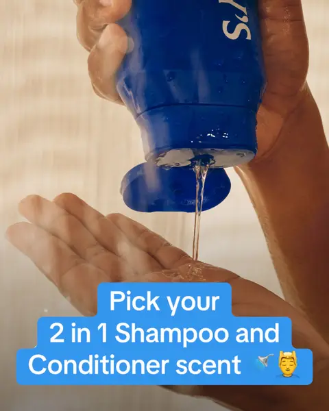 3 classic scents of our 2-in-1 for whatever you’re feeling 🙂‍↕️ Which one will you try? #harrysrazors #menspersonalcare #shampoo #mensgrooming #showertok 