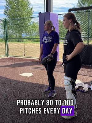 When bullpens collide 🥎⚾️ #GoHuskies #softball #baseball 