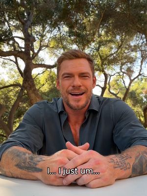 POV: Alan has something he'd like to tell you (you're Dr. Squatch soap). #AlanRitchson #DrSquatch #MANLANDIA