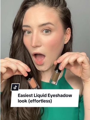 My favorite liquid eyeshadow recently; EASIEST LOOK! Using @Armani beauty liquid Eyeshadow  #armanibeauty #liquideyeshadow #eyeshadowlook #easymakeup #simplemakeup  