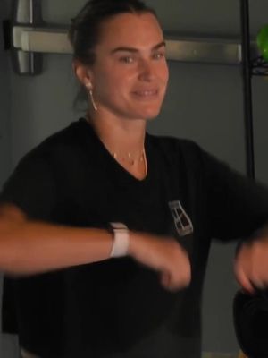 Báilalo, Aryna 😂 🕺🏼  #USOpen #tennis #parati #TikTokDeportes #arynasabalenka  @Aryna Sabalenka 