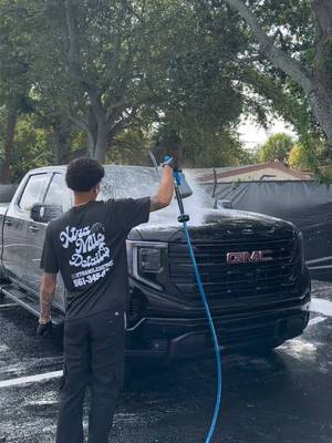 Watch me do a 5 year ceramic coating to my brand new truck 🏆 Decon stage not recorded since it only has a few miles and realistically just needed a quick touch up.  We coated the paint, windows, trim, bed cover and even the door jams 🔥 #fyp#detailing#ceramiccoating#paintcorrection#viral