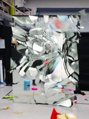We Smashed a GIANT Mirror! 💥