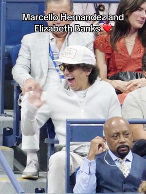 Cuties #marcello #elizabethbanks #USOpen 