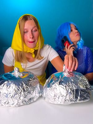 Who’s getting tricked today? 😂 This challenge had everyone second-guessing! #prank #food