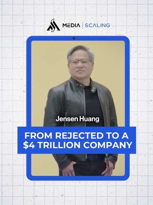 People know Nvidia... but nobody knows THIS about Nvidia. Nobody talks about the 2am Denny’s napkin meeting that started it all. Rejected by every Venture Capitalist in Silicon Valley, Jensen Huang bet everything on a chip no one wanted. While the world chased faster processors, he built a way for computers to see. Gamers went wild. Then AI came knocking. Now, his chips power 90% of the world’s AI - and he’s worth $150B