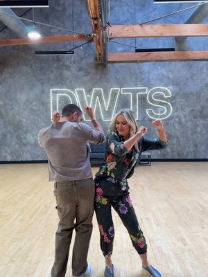 Our first official Tik Tok together!!! My partner for season 34 of @Dancing with the Stars #DWTS @elaine4animals #justiceformeredithblake 