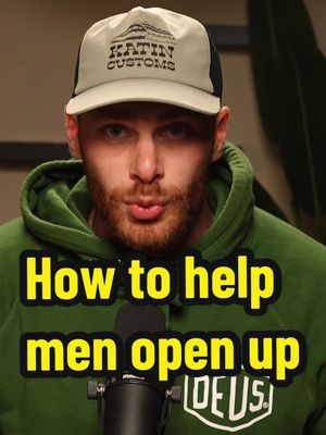 How to help the men in your life open up emotionally 