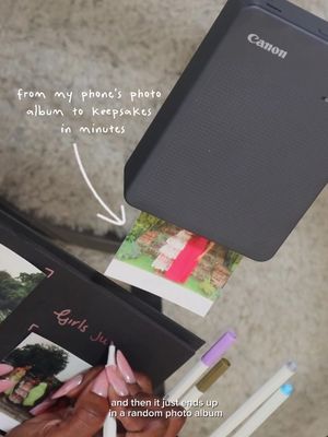 ✨ From phone to forever ✨ Capturing memories with my girls and turning them into keepsakes with the Canon SELPHY QX20 🫶📸 #ad @CanonEMEA #canon #selphyqx20 #makeitspecial #canonselphyqx20 