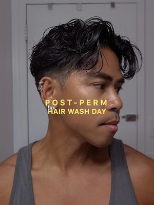 I can’t be the only one that was nervous to wash my hair for the first time after a perm