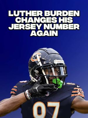 Luther Burden can’t decide on a number 😂 #nfl #comedy #bears 