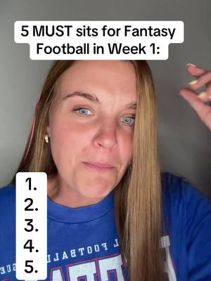 Bench these guys #walterpicks #fantasyfootball #startsits #nflweek1 #eagleswalterpicks 