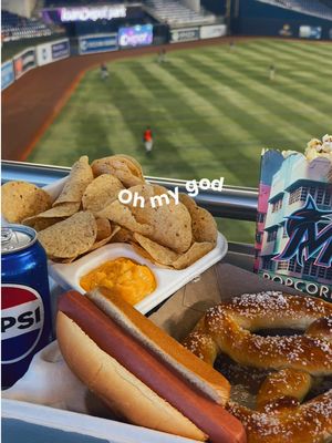 The only thing better than ballgame food? Ballgame food on a budget 🤩 Check-out these can’t beat deals:  ☀️3o5 Menu @ Familia Faves (Section 36)  $3 - Hot Dog, Popcorn, Nachos, Ice Cream Cup, Aquafina Water, Pepsi Soda $5 - 12 oz Packaged Beer ⭐️All-Star Steals @ The Press Box (Section 26) $6 – Hot Dog, Popcorn $8 – Nachos, Pretzel $10 – Chicken Sandwich, 16oz Packaged Beer  #miamimarlins #marlins #CapCut 