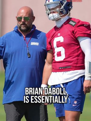 Brian Daboll and Jaxson Dart are inseparable right now #giants #football #nfl #sports