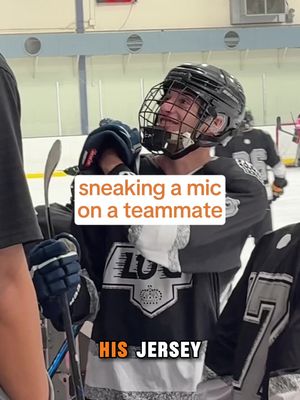 Tag a buddy you’d wanna mic up👀 #college #hockey #hockeytiktoks #micdup #fyp 