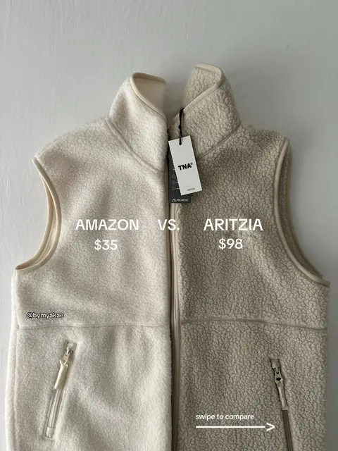 literally twins… saving $$ never looked so good!! 10/10 #amazonfinds #artiziafallhaul #aritziaoutfits #amazonfashion #aritziafleece 