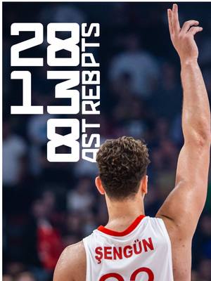 Alperen Sengun goes crazy against Serbia, Turkiye 🇹🇷 maintain perfect record at #EuroBasket 🔥 #basketball #alperensengun #NBA 