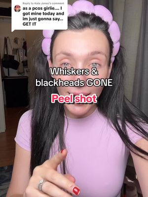 Replying to @Kate Jones it’s SO GOOD for pcos chin #drmelaxin #drmelaxinpeelshot #pcos #tiktokshopcreatorpicks #tiktokshopblackfriday 
