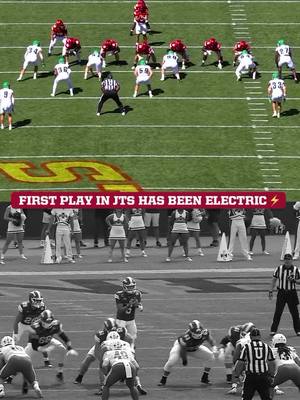 The first offensive plays in JTS have been electric‼️⚡️ @All College Football 