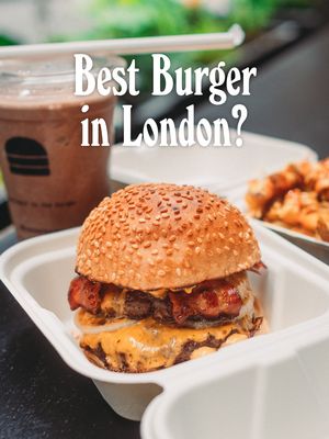 Burger worshippers, this one’s for you… 🍔🙌 (Dear London, can we please have more thicc steakhouse burgers?)