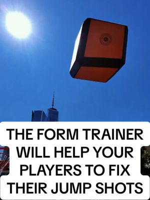 There are so many ways to work with the form trainer to help your players become better shooters. Tap the link in our bio and try it out today #basketball #basketballtraining #basketballtiktok #bball #🏀  