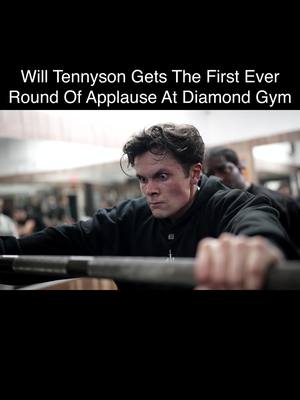 Will Tennyson gets the first ever round of applause in diamond gym #gym #motivation 