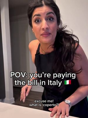 Gotta pay for the cutlery 🍴  #italian #comedy #italiancomedy #coperto #italianfood  