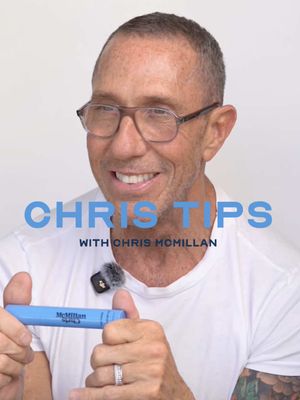 Pro tip from Chris: when out and about, grab a pinch of gel from the tip of The Wand to touch up your slick back look.