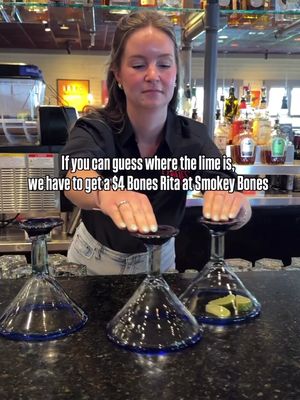 If you can guess where the lime is… you owe me a $4 Bones Rita 🍹😏