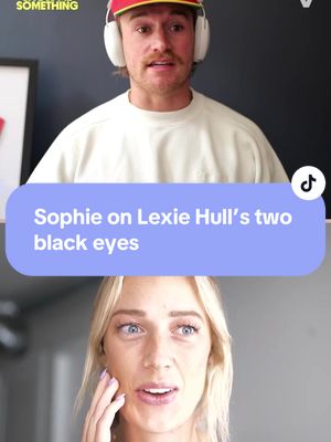 @S O P H I E weighs in on how Lexie Hull wound up with TWO black eyes on the court #WNBA #sports #basketball 