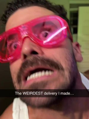 Weirdest delivery I ever made #edc #deliverydriver #rave #edc #plur 