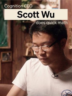 Cognition CEO Scott Wu does a mathematical exercise with a deck of cards. Subscribe to Cheeky Pint on YouTube, Spotify, Apple Podcasts, and Substack.