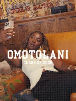 Back to school intentions set. For her senior year, @Omotolani Adunni is walking onto campus with clarity.