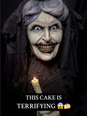 Would you dare eat this CAKE? 🍰 😱 . . . #horror #cake #scary #cakes #art 
